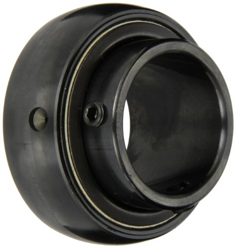 Sealmaster 2-1 Bearing Insert, Standard Duty, Setscrew Locking Collar, Felt Seals, 1