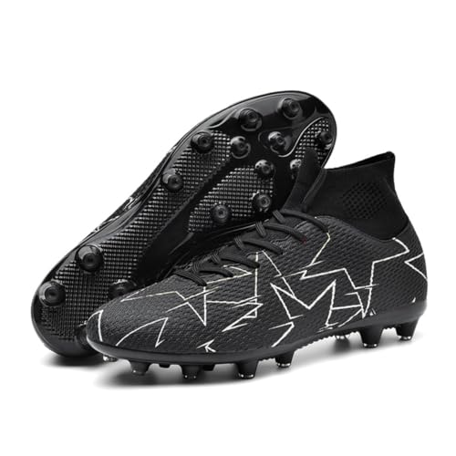 HESBITEUL Soccer Cleats Professional AG Spikes Athletic Football Training