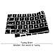 HRH Dvorak Language Silicone Keyboard Cover Skin for MacBook Pro with Touch Bar 13 Inch and 15 Inch (A1989/A1706/A2159,A1990/A1707) 2019 2018 2016 2017 Release with Touch ID,Both European/USA Layout