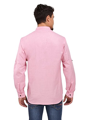 Image of Rajubhai Hargovindas Men's Linen Straight Short Kurta