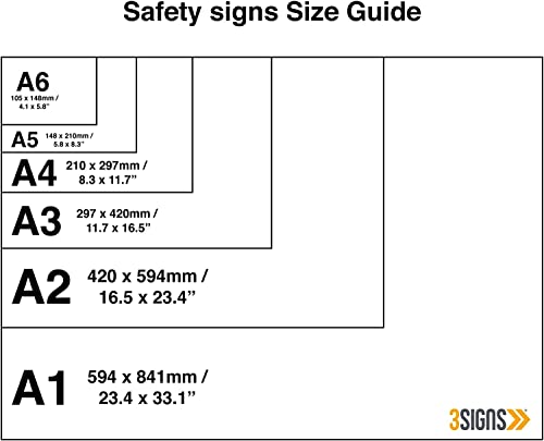 Set of 2, First Aiders Are Fire Marshals Are Sign, A4 297 x 210mm, 1mm Rigid Plastic, ISO 7010 Standards - Image 3