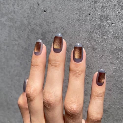 Image of ZOONA 24PCS Everlasting French Nails Artificial Nails Art Set| Lightweight & Long Lasting| Easy To Use| Quick Fix For Festivals & Special Occasions (W1398)