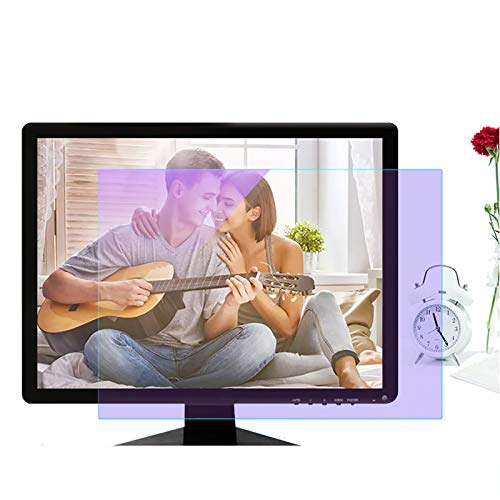 filtre anti lumiere bleue Protecteur D'écran Bloquant La Lumière Bleue, Protection Contre Les Radiations HD, écran étanche Et Résistant Aux Taches, Anti-éblouissement Pour Moniteu(Size:17in/339×271mm) Cover