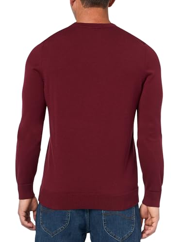 HUGO Men's Small Woven Label Cotton Sweater2