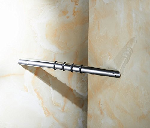 Sanliv Shower Foot Rest,Chrome Shower Foot Rest For Shaving Legs,Wall Mounted Corner Shower Foot Stool,Heavy Duty Brass Bar Bathroom Step Foot Ledge Polished Chrome #TOP1