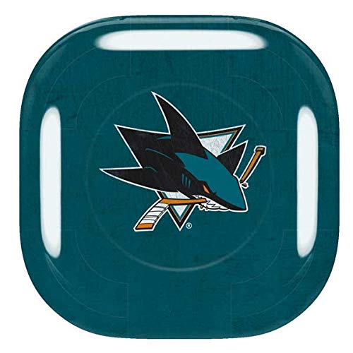 Skinit Decal Audio Skin Compatible with Samsung Galaxy Buds Pro - Officially Licensed NHL San Jose Sharks Distressed Design