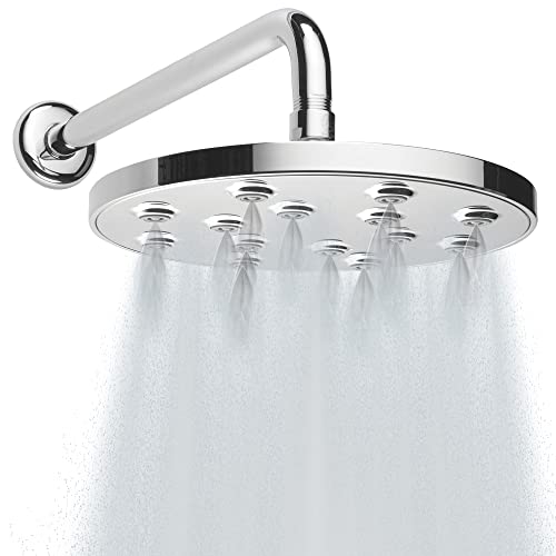 Homewerks HS31-R125CH Rain Can Shower Head 8.9 Inches,