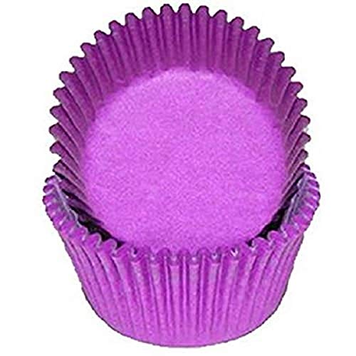 Golda's Kitchen 100 Count Solid Baking Cups, Mini, Purple