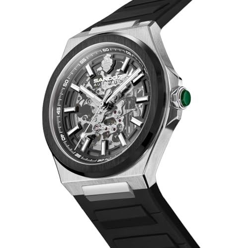 Image of SANDOZ Chanet Premium Translucent Dial Automatic Watch for Men - SZWGR0000815