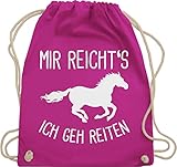 ✔️ OPTIMAL ZUM ANLASS REITUNTERRICHT: Du willst diesmal eine ganz besondere Freude zur Reitstunde oder zum Reitturnier machen? Oder bist du gerade auf der Suche nach „stofftasche pink“? Überrasche deine Kleinen mit dem passenden Geschenk für diesen Tag und bereite mit unserem Motiv eine Freude.