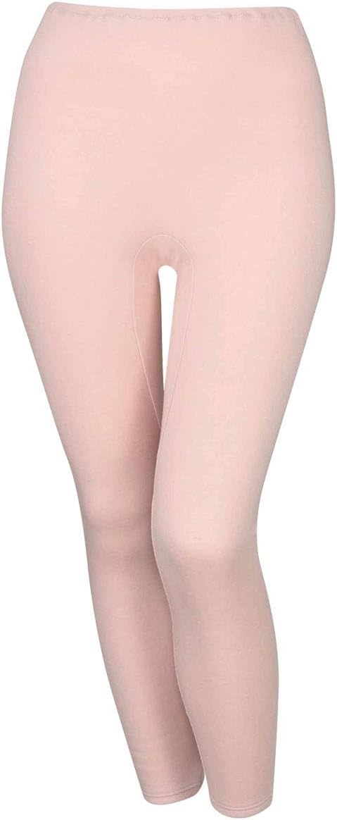 [ワコール] コットン 87グループ ニットボトム はきこみ丈ふかめ 足首丈 ふんわりあったかゆったりタイプ HLE687 PO L