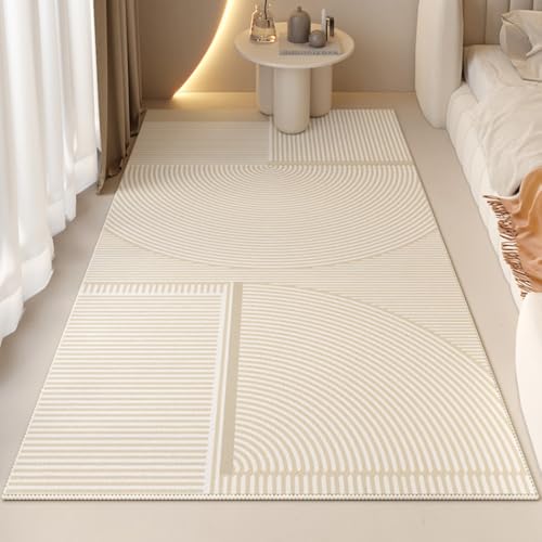 Tapis doux antidérapant pour chambre éliminant les sols froids