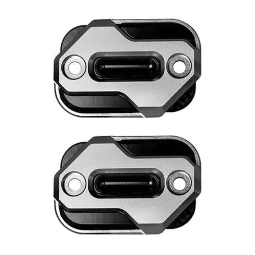 ���}�n NMAX 155 NMAX155 2022~2025 �����J�o�[ �t�����g�u���[�L CNC �I�[�g�o�C �A�N�Z�T���[ �v�t�����g�I�C�� �|���v �L���b�v (�O���[) [���s�A���i]