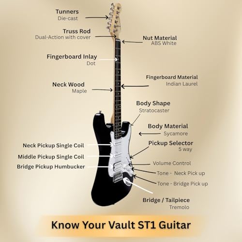 Image of VAULT ST1 Sycamore Premium Electric Guitar