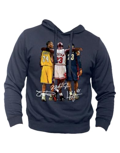 Sweat à capuche Michael 23 James 23 Kobe 24 Basketball - bleu - XXL