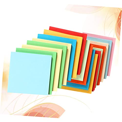 Anneome 500Pcs Papel De Origami Para Papel Colorido Para Projetos De Origami Material De Artesanato