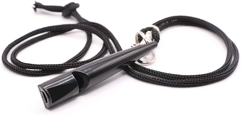 Dog Whistles that Makes Dogs Come to You | Perfect for Training | Dog Training Whistles | Includes Lanyard for Easy Use | Black Color to Match It with Everything | Dog Whistle Training | Dog training whistle with lanyard for recall, obedience practice and everyday training sessions.