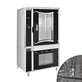 GGM Gastro | EHLDB1064#GSB12 | Bäckerei-Kombidämpfer - Digital - 10x EN 600x400 - inkl. Gärschrank & Waschsystem