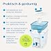BRITA Wasserfilter-XXL-Tank MAXTRA Flow, 1x Pure Performance Kartusche
