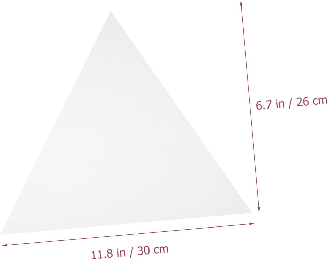 HOMSFOU 5pcs Blank Canvas Panels Frame Oil Painting Board for Artists and Students