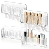 Accès facile: la conception transparente de cet organiseur maquillage vous permet de voir clairement son contenu et d'obtenir exactement les produits de beauté dont vous avez besoin. La grande ouverture du rangement maquillage vous permet également d'accéder rapidement et facilement à tout ce dont vous avez besoin.