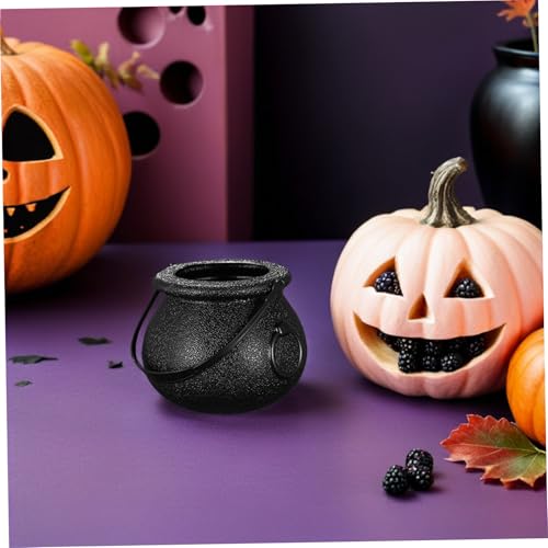 Mini Seaux Bonbons Halloween Plastique Robustes Accessoires Décoration Table Soirée - 5