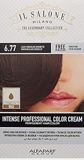 Il Salone Milano Permanent Hair Color Cream - 6.77 Light Chocolate Brunette Hair