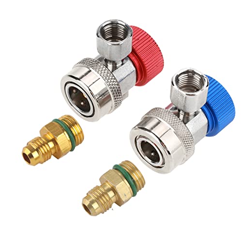 Conectores rápidos para manguera Keenso R134A en latón miniatura 6