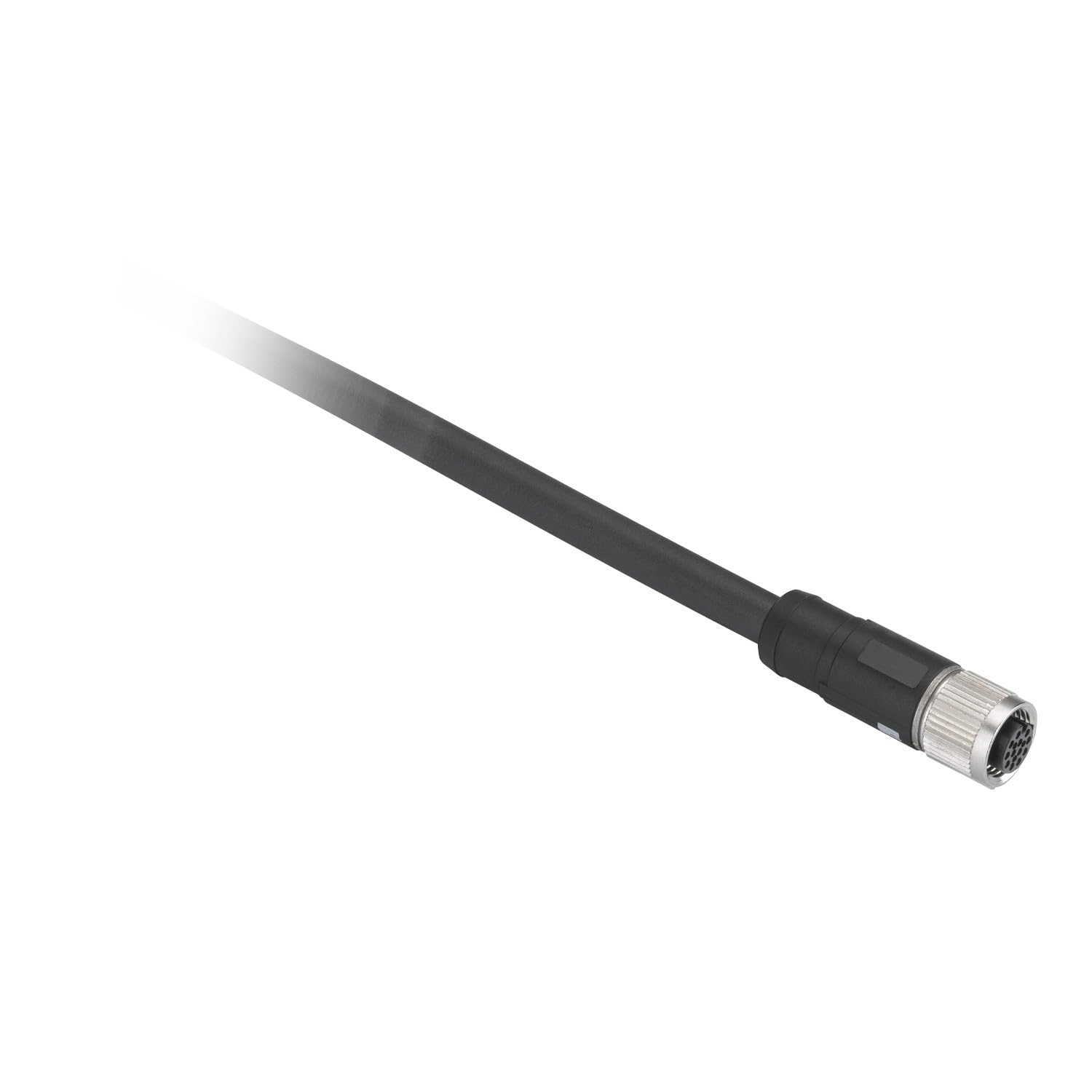 Female M12 8 Pin 5m PUR Cable XZCP29P11L5 /T2UK