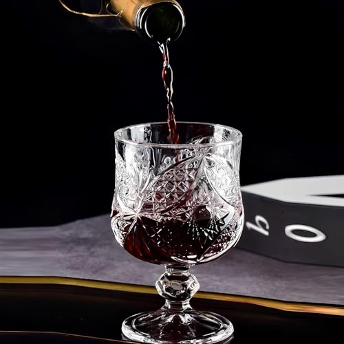 Image of WRINGO Shot Glass for Espressos, Spirits & Liquors,Whiskey, Vodka Shot, Tequila Shot, Wine Tasting, Cocktail Pour, Bar Accessory & Home Decor Parties Glasses Set of 6 (WR-07)
