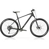 Airtracks 29 Herren MTB Mountainbike APOLON PRO 1 x 10 Gang Shimano Deore RD-M5120 SGS Schwarz - Rahmenhöhen 44cm 48cm 52cm - Modelljahr 2026 (52cm (Körpergröße 180-190cm))