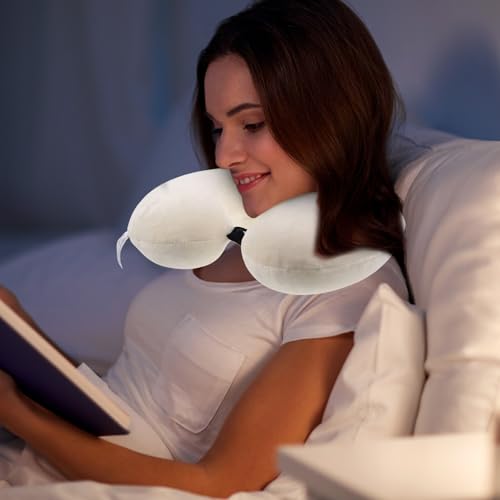 Almohada de cuello de espuma viscoelástica 35x32x10 cm miniatura 5