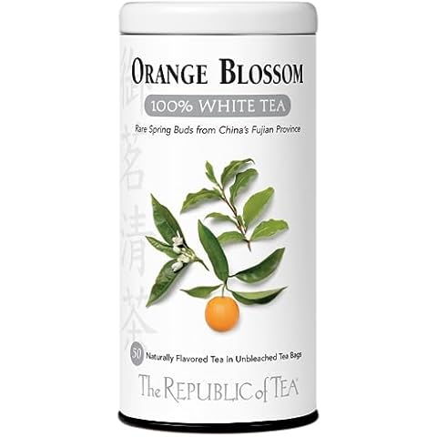 The Republic of Tea Orange Blossom White Tea Cover