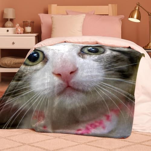 Couverture polaire chaton plaid anti-froid pour lit et canape - 8