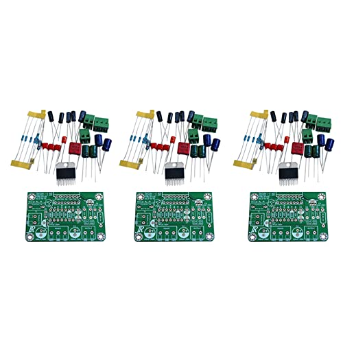 Ronlok 3 x TDA7294 80 W 100 W Mono Audio AMP Tarjeta Amplificador DC30 V-40 V Kit Fit para TDA7293 Verde