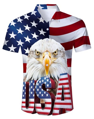 Camisetas de moda con estampado gráfico en 3D para hombres y mujeres, A2-usa, M