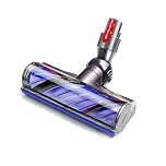 Upgrade Anti-Tangle Vacuum Head Replacement for Dyson V7, V8, Cyclone V10, V11, V15 Cordless Vacuum Cleaner, Motorhead Cleaner Brush Head for Hard Floors, Carpets, Rugs