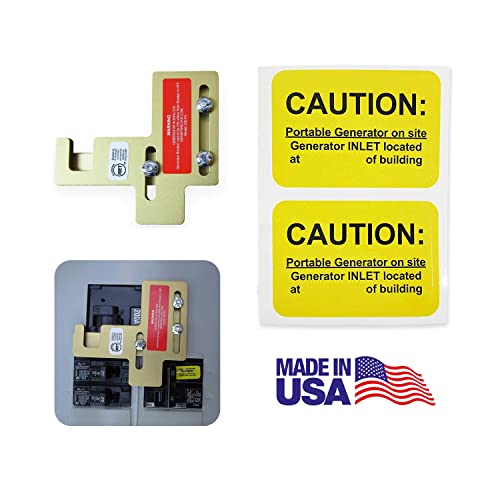 GenInterlock SIE-P2 Siemens and Murray Electrical Panels Interlock Kit for Safe Outdoor Portable Power Use During Outage, 150 and 200 Amp