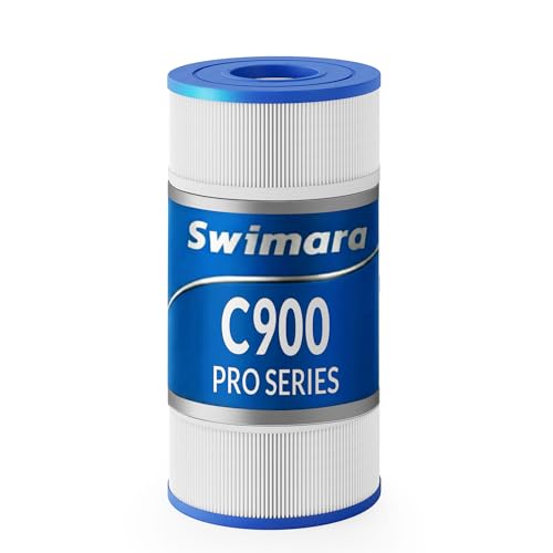 Swimara Pro Series Pool Filter Cartridge 3oz Trilobal Fabric Replacement for Hayward CX900RE PA90 Unicel C-8409 Filbur FC-1292 Compatible with Star-Clear Plus C900 C751 90 Sq. Ft.