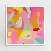 SIGNWIN Framed Canvas Wall Art Colorful Painting Canvas Prints Home Artwork Decoration for Living Room,Bedroom - 16