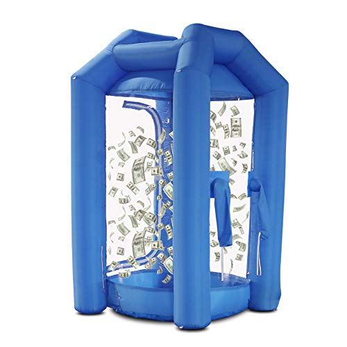 SAYOK Inflatable Cash Cube Booth Inflatable Money Grab...