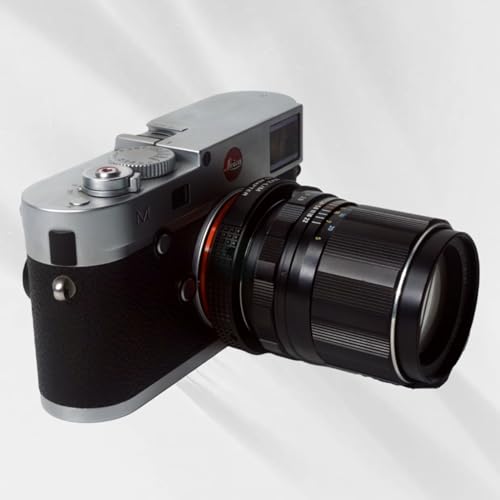 PHOLSY Lens Mount Adapter with 6-Bit Coding Compatible with M42 42mm Screw Lens to Leica M Mount Camera Body M42 to Leica M - Image 2