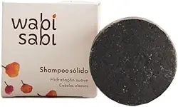 Wabi Sabi Shampoo em Barra Hidratação Suave para Cabelos Oleosos 70g