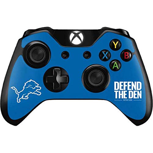 Skinit Decal Gaming Skin Compatible with Xbox One Controller - Officially Licensed NFL Detroit Lions Team Motto Design