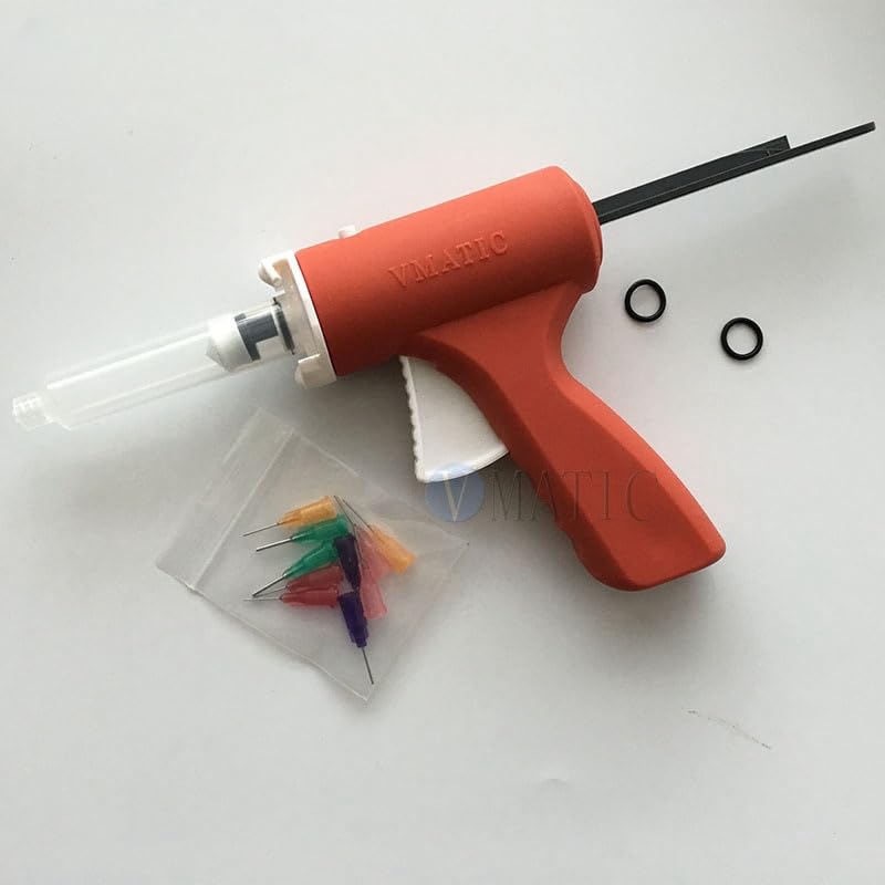Quality 10Ml Manual Syringe Gun/Epoxy Caulking Adhesive Gun Single Liquid Glue Gun/Dispenser Gun