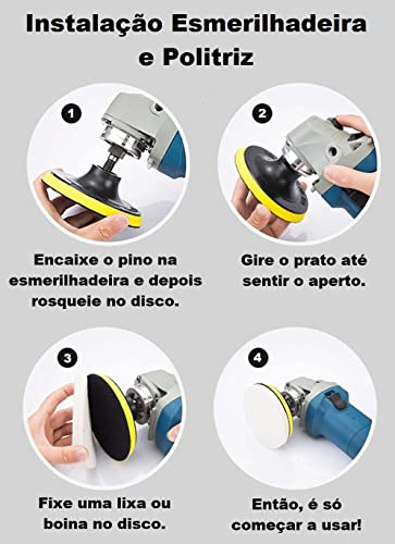 Adaptador Pino M14 Haste 8mm Furadeira Parafusadeira Politriz Lixadeira Furadeira