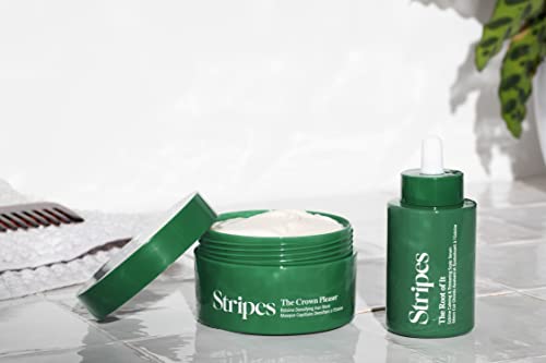 Stripes By Naomi Watts - The Crown Pleaser - Squalane + Ectoine Conditioning Hair Mask For Thinning & Dry Hair, Stronger & Shinier Hair, Hypoallergenic (6 Fl Oz) #TOP5