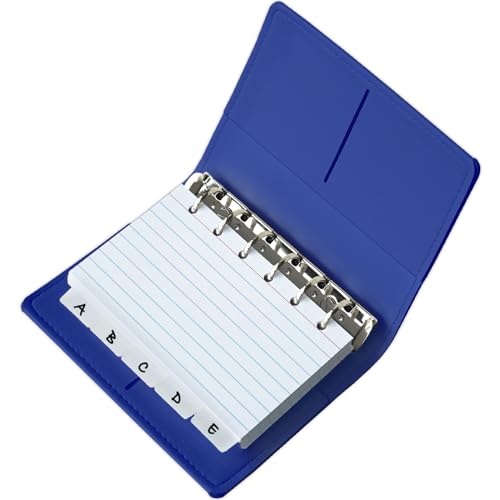 Tarjetas de índice de 3x5 pulgadas evita hojas sueltas escritorio