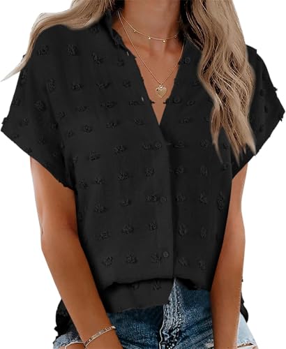 Chemisiers col en V Cicy Bell pour femme en style chic décontracté