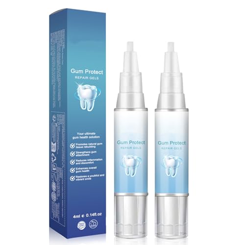 2Pcs Gum Repair Gel Gum Repair for Receding Gums for Daily Gum Health & Comfort